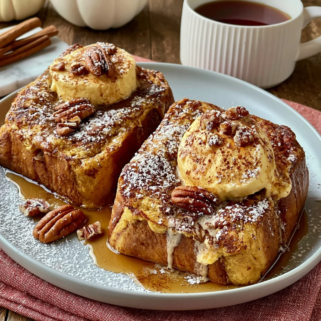 Autumn Spiced Overnight French Toast Recipe