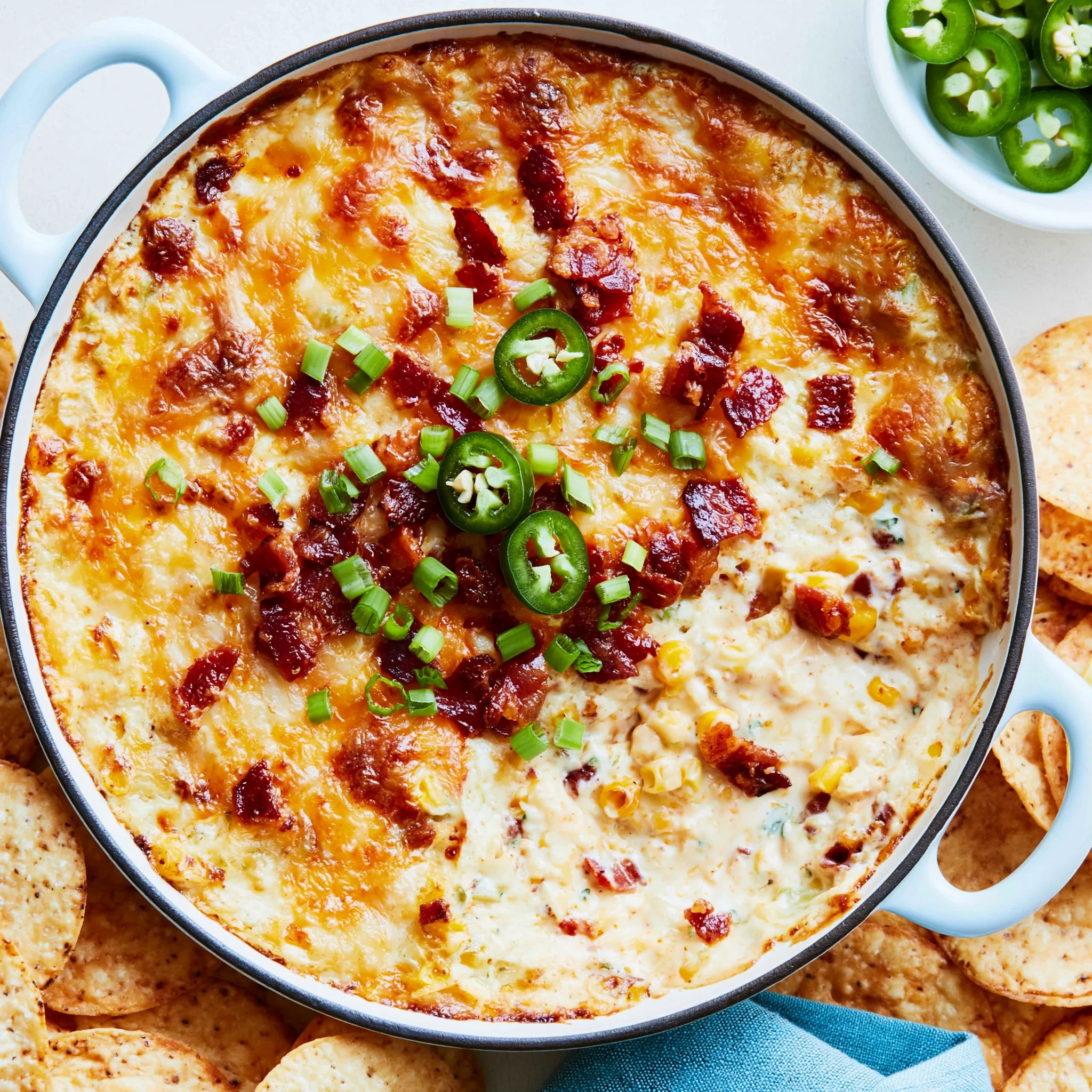 Baked Jalapeño Corn Dip Recipe (Creamy and Cheesy Delight!)
