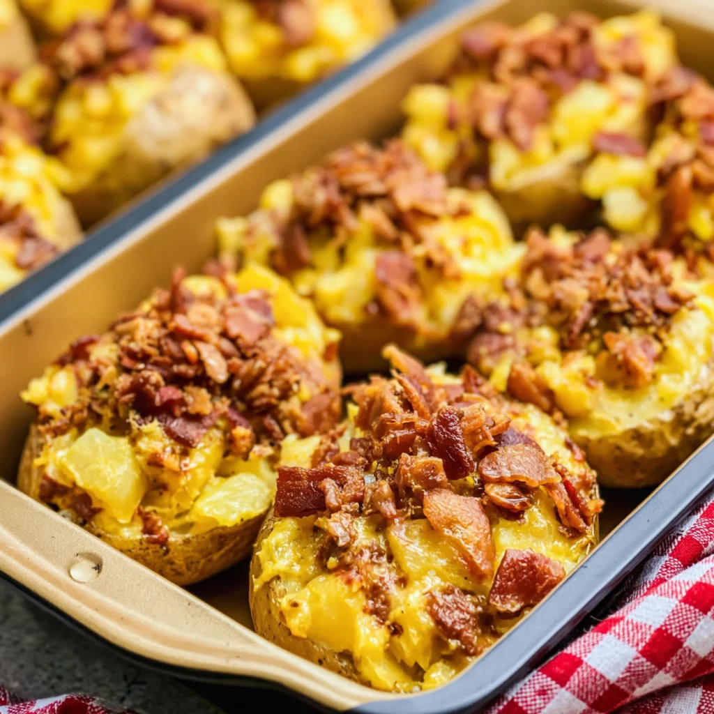 Baked Mississippi Mud Potatoes Recipe (Creamy and Indulgent!)