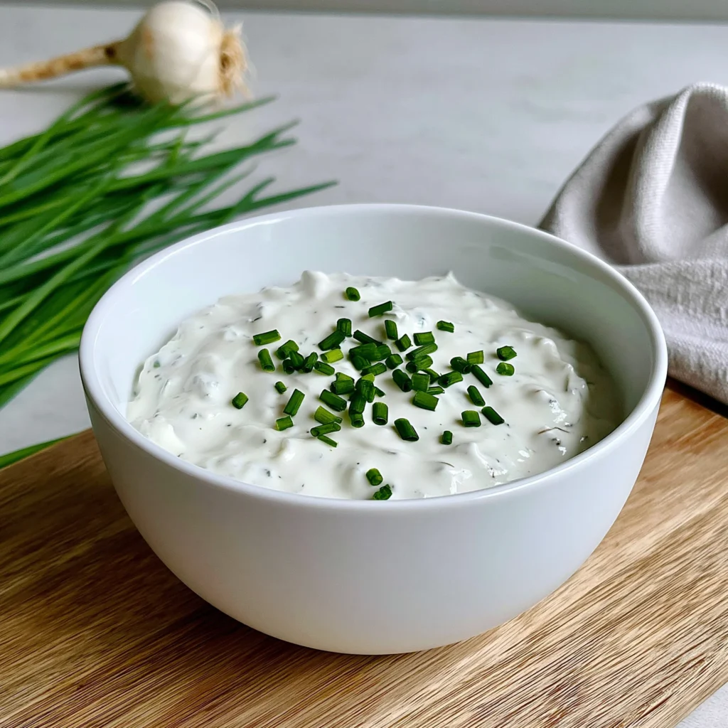 Chive and Onion Horseradish Cream Sauce Recipe