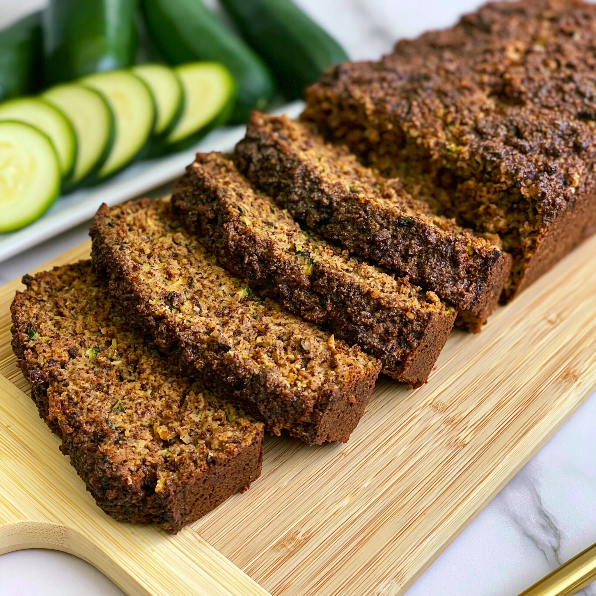 Cinnamon Spiced Moist Zucchini Bread Recipe