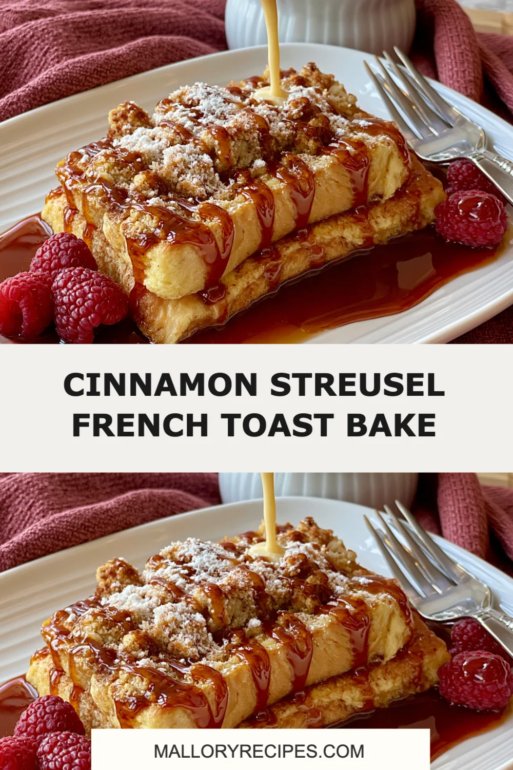 Cinnamon Streusel French Toast Bake Recipe
