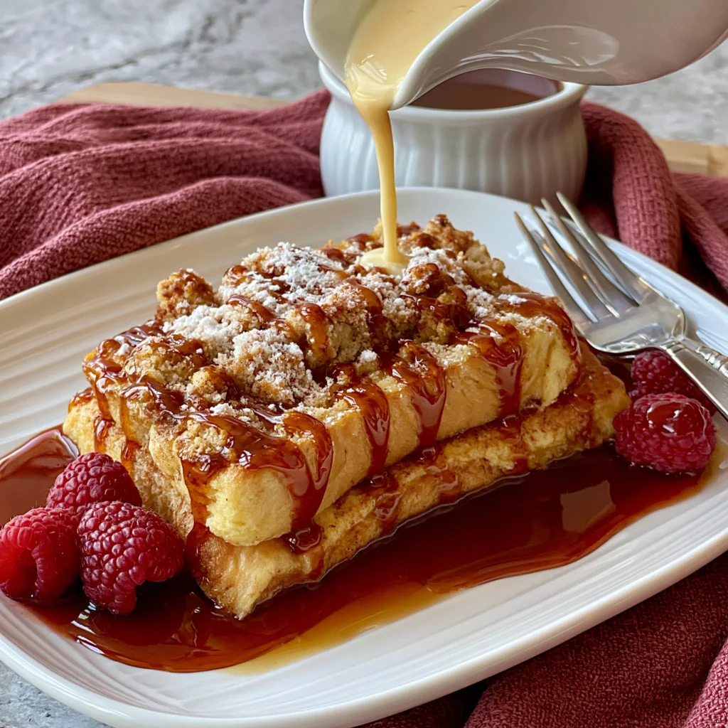 Cinnamon Streusel French Toast Bake Recipe