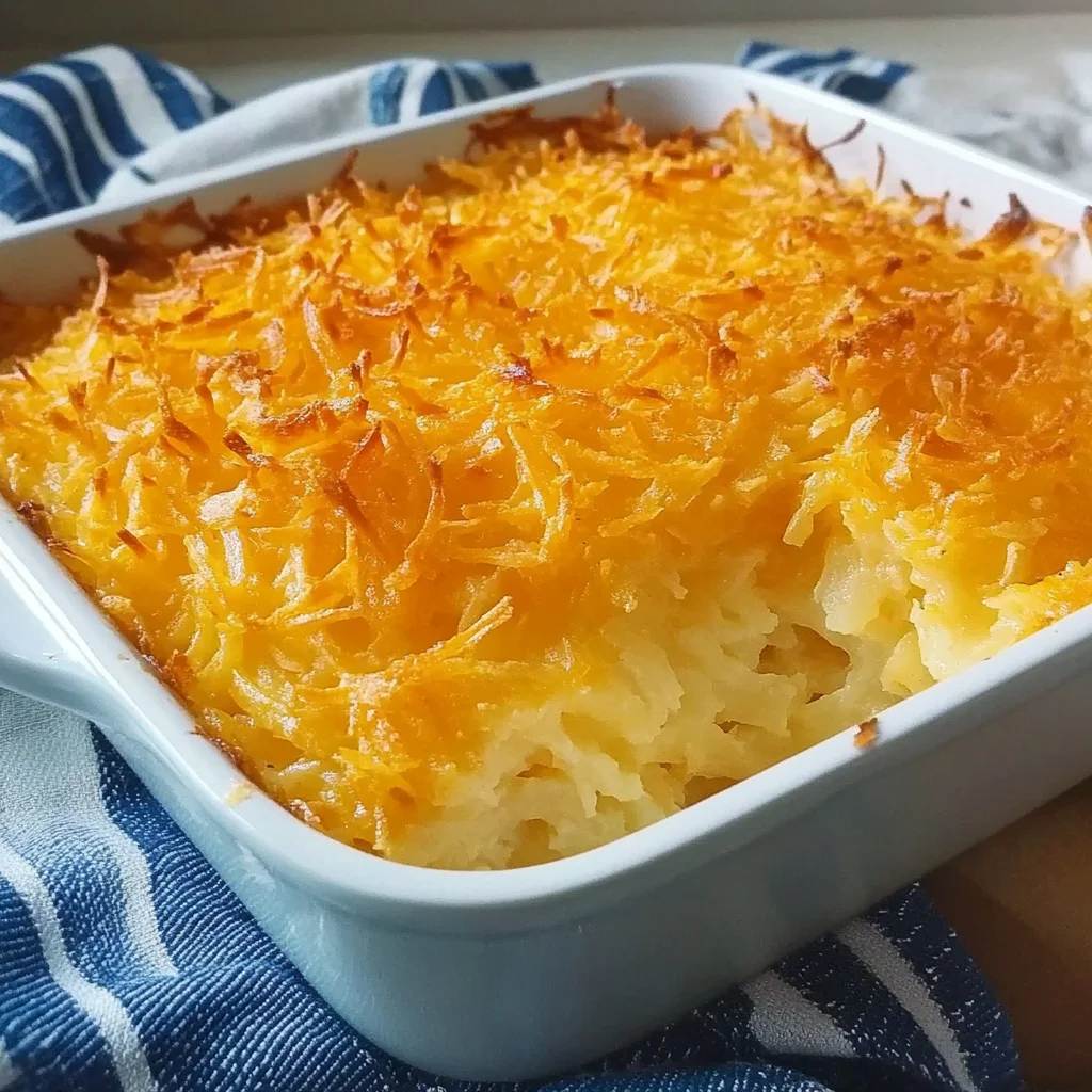 Cracker Barrel Hashbrown Casserole Recipe (Easy and Delicious!)