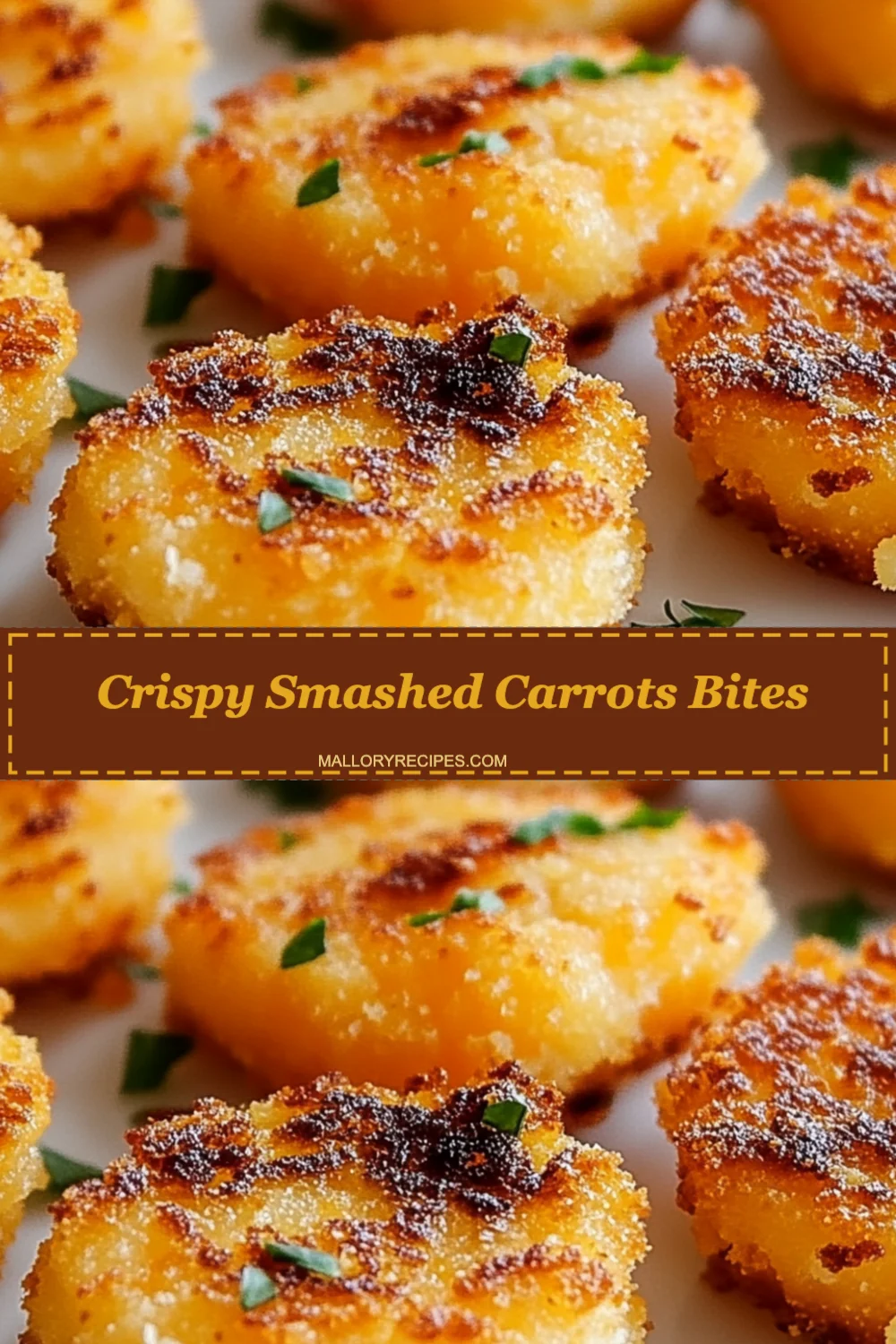 Crispy Smashed Carrots Bites Recipe (Healthy Snack Idea!)