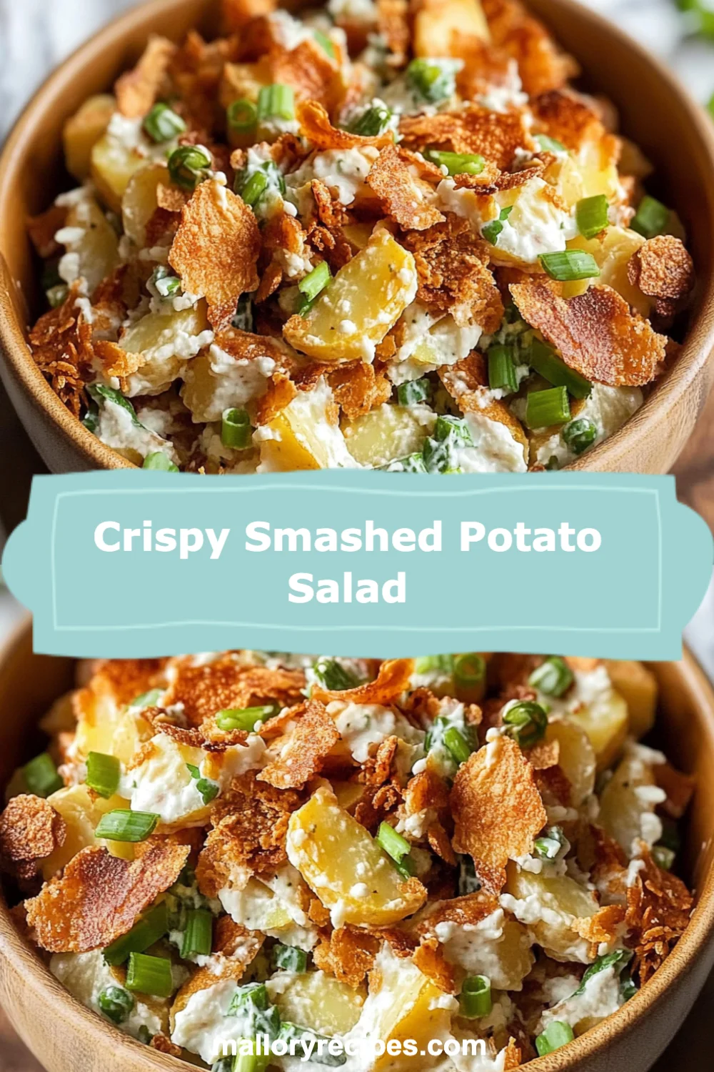 Crispy Smashed Potato Salad Recipe