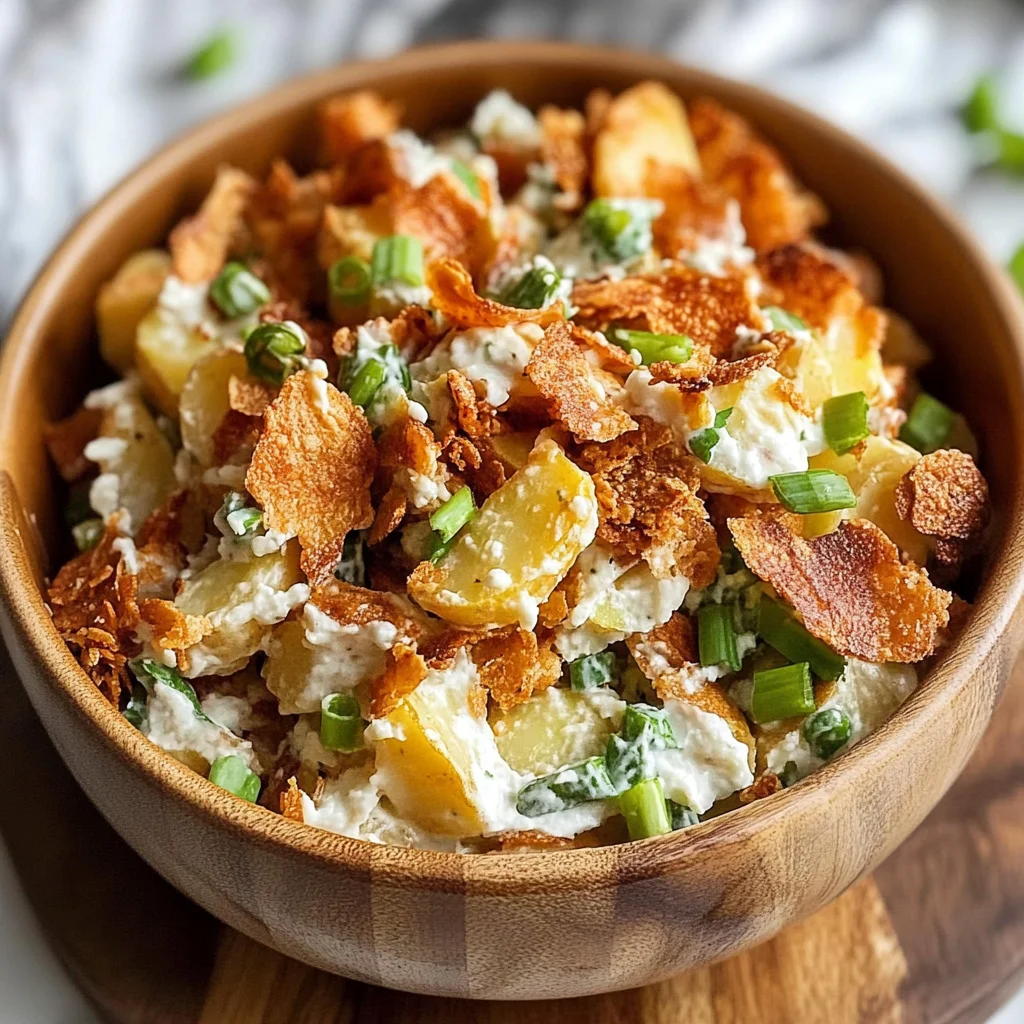 Crispy Smashed Potato Salad Recipe