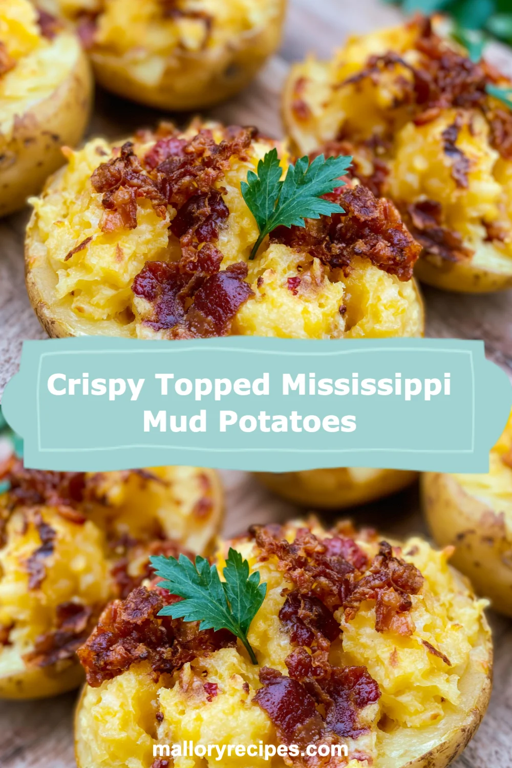 Crispy Topped Mississippi Mud Potatoes: A Must-Try Comfort Food Side Dish!