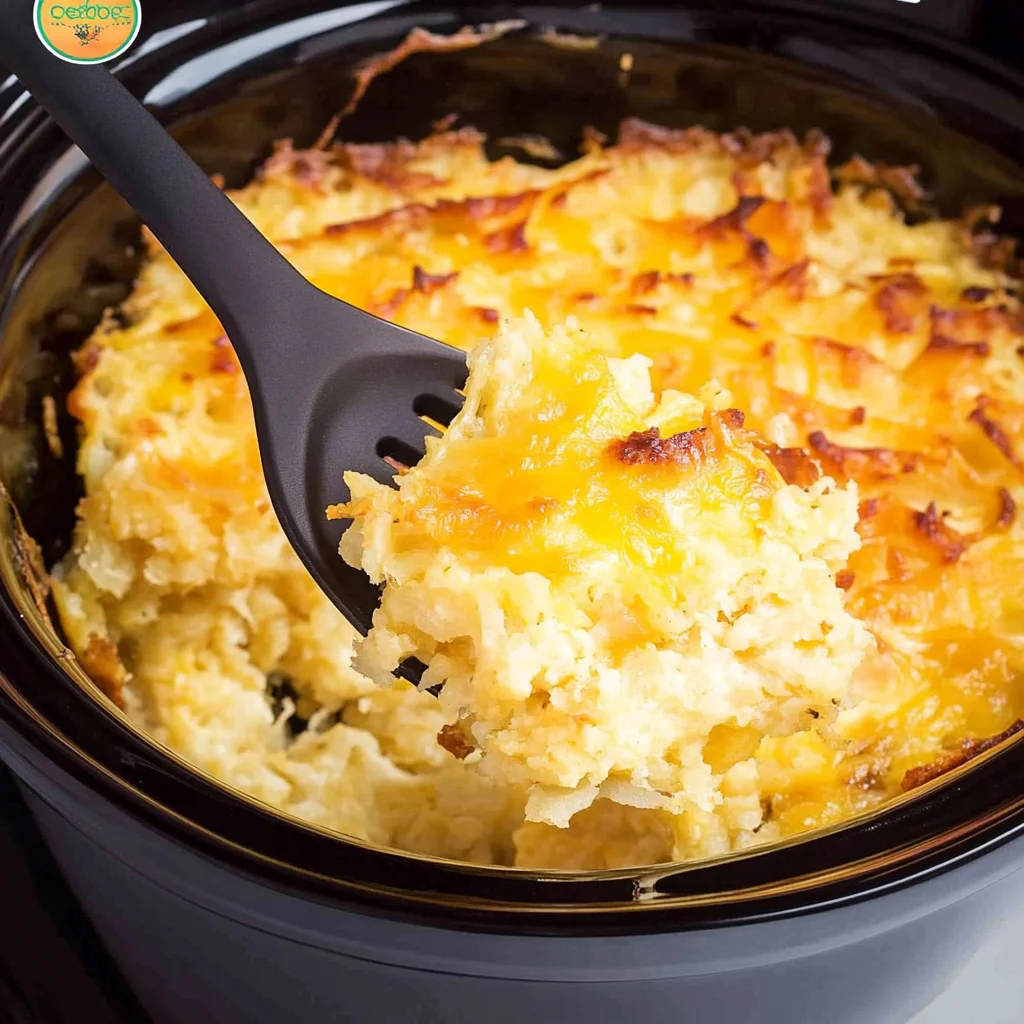 Crock Pot Hash Brown Casserole Recipe (Easy Comfort Food)