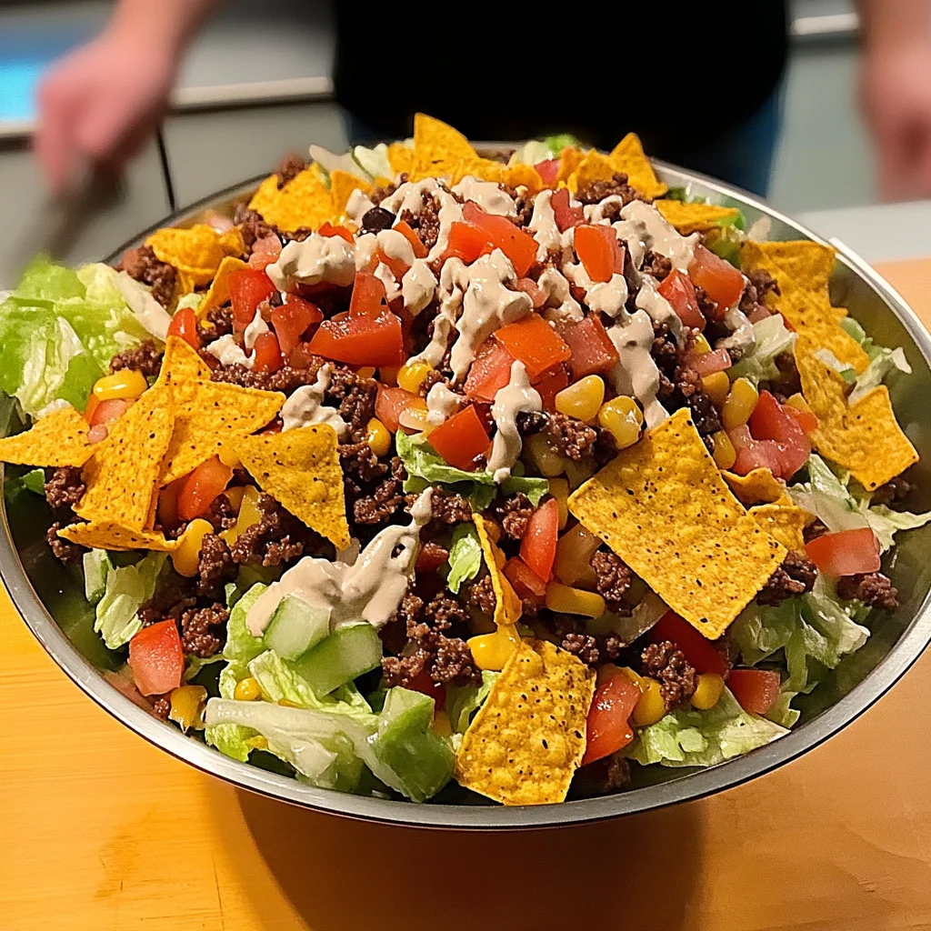 Easy Doritos Taco Salad Recipe