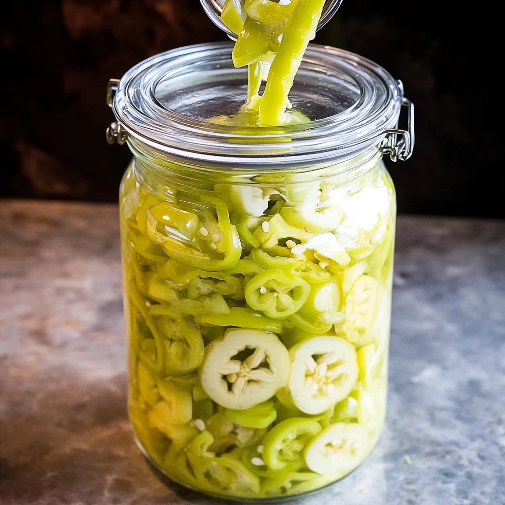Easy Pickled Banana Peppers Recipe