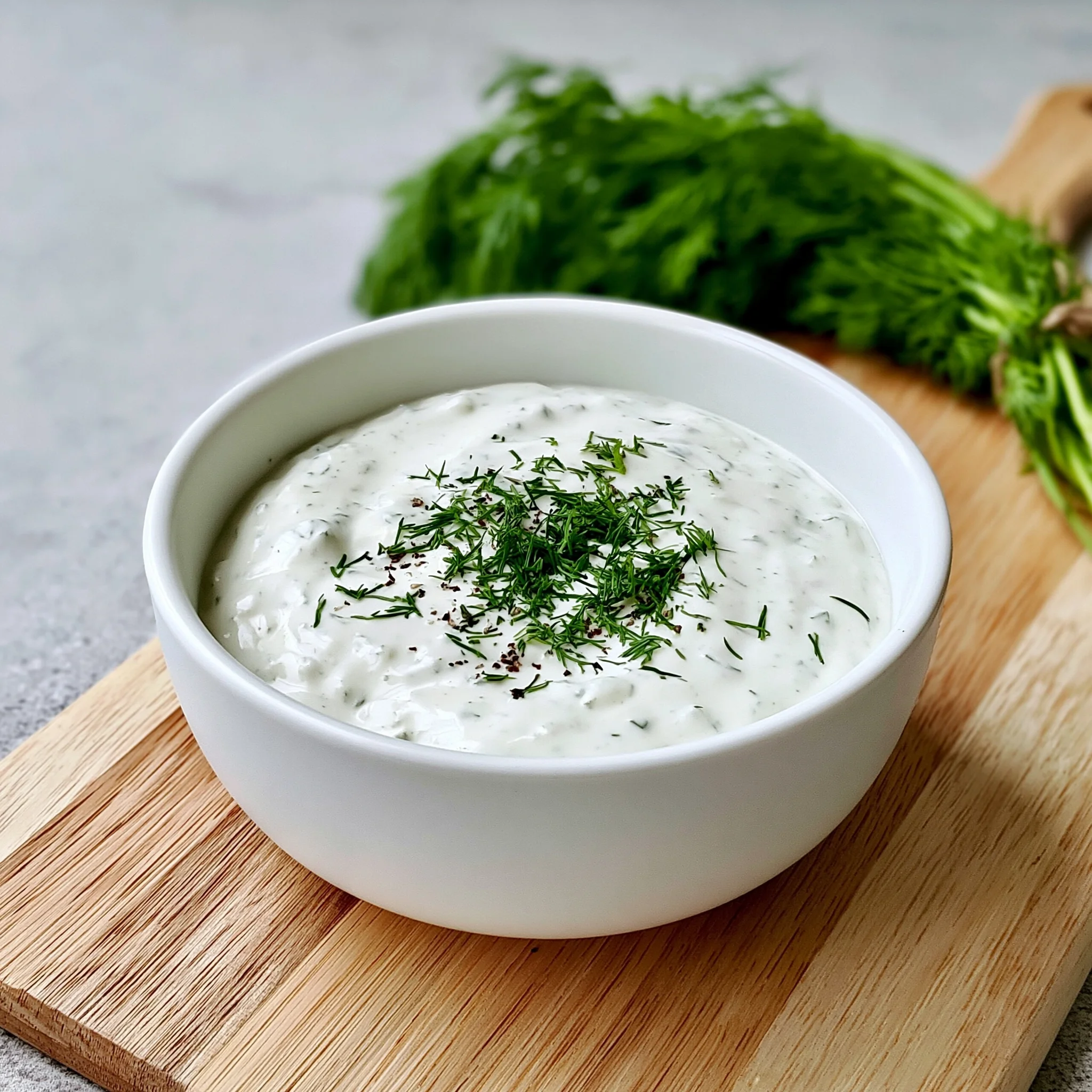 Fresh Dill Horseradish Cream Sauce Recipe