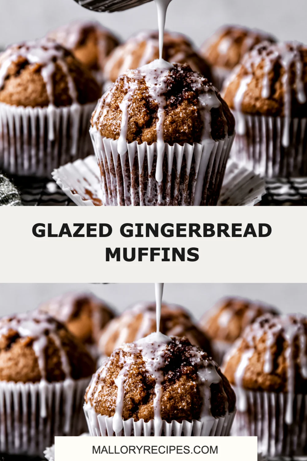 Irresistible Glazed Gingerbread Muffins: Perfect for Cozy Mornings and Holiday Treats!