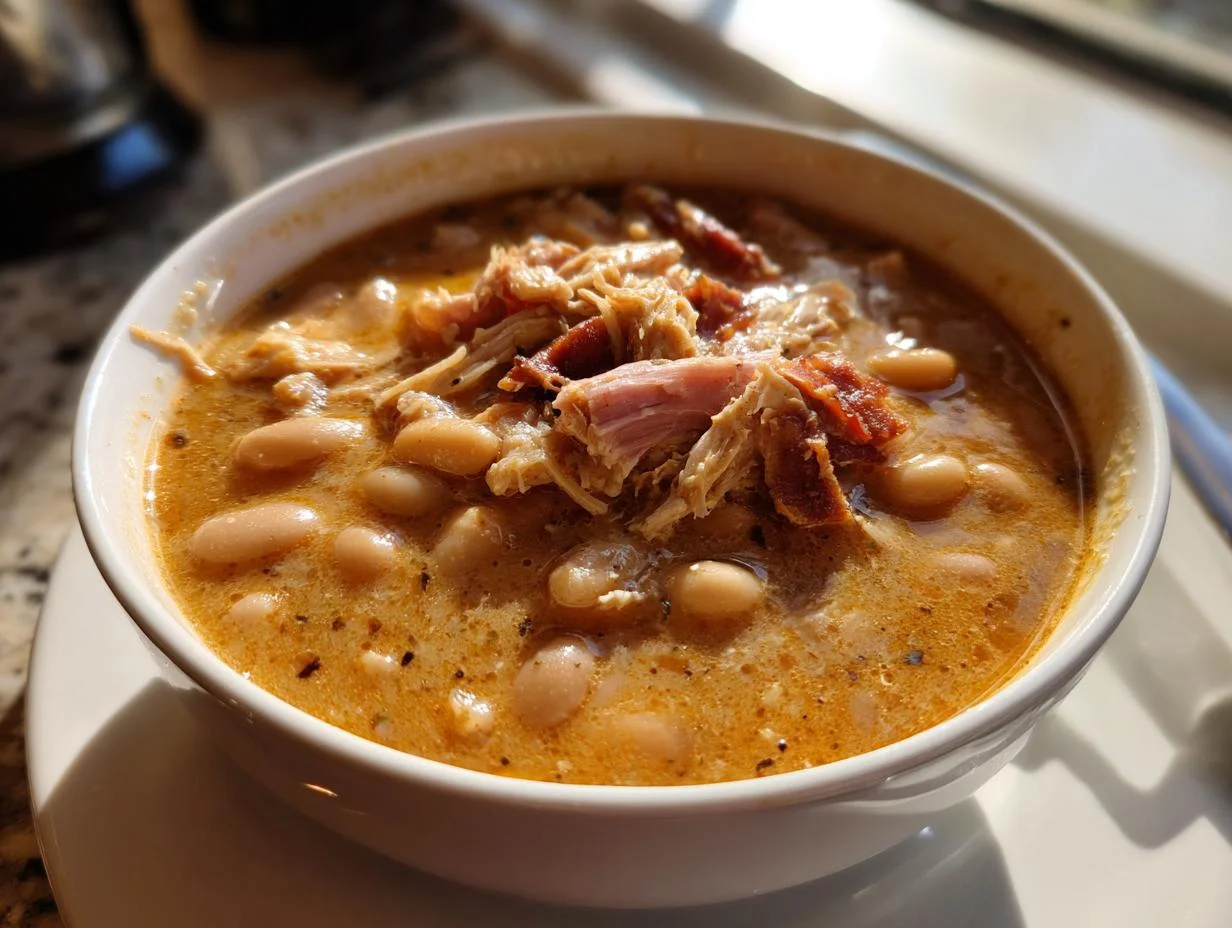 Hearty Ham and Bean Soup Recipe (Perfect for Winter!)