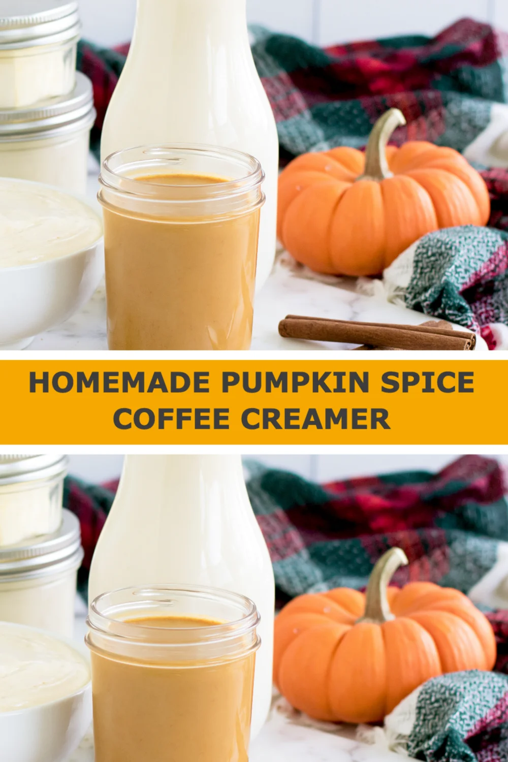 Delightful Homemade Pumpkin Spice Coffee Creamer for Cozy Fall Mornings