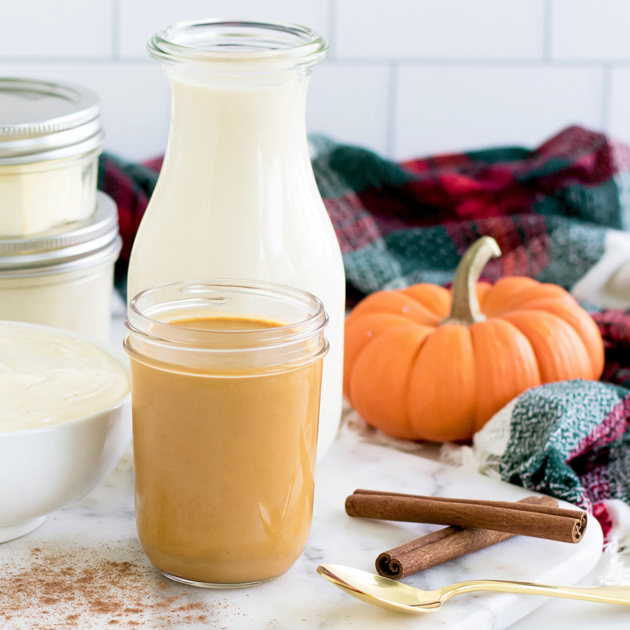 Homemade Pumpkin Spice Coffee Creamer Recipe