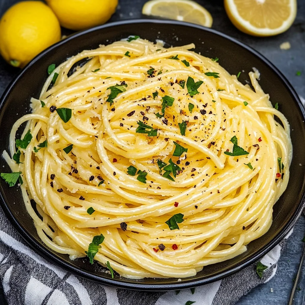 Lemon Butter Garlic Pasta Sauce Recipe (Quick and Easy!)