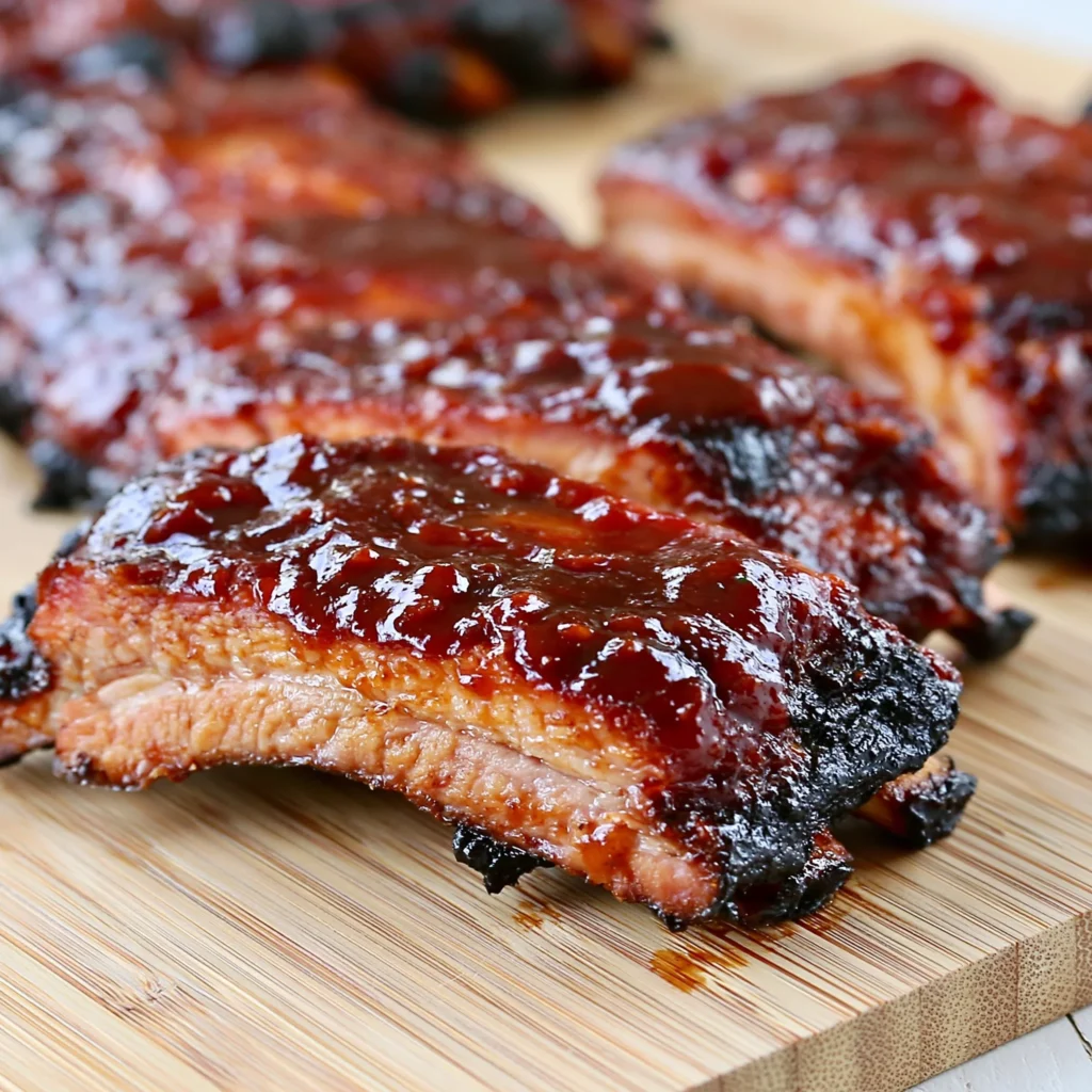 Maple Bourbon Smoked Ribs Recipe (Sweet and Smoky Delight!)