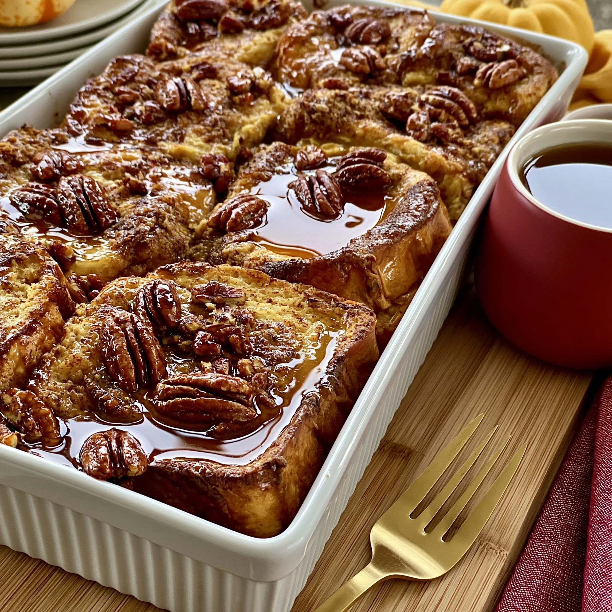 Maple Pecan French Toast Bake Recipe