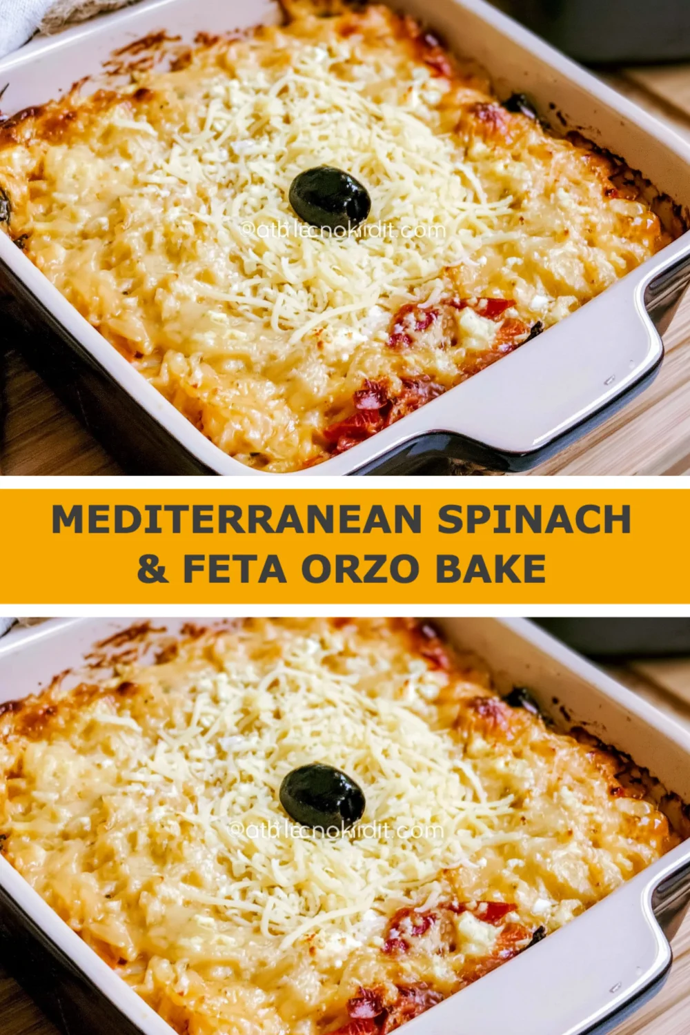 Mediterranean Spinach & Feta Orzo Bake: Your New Favorite Comfort Food Recipe!