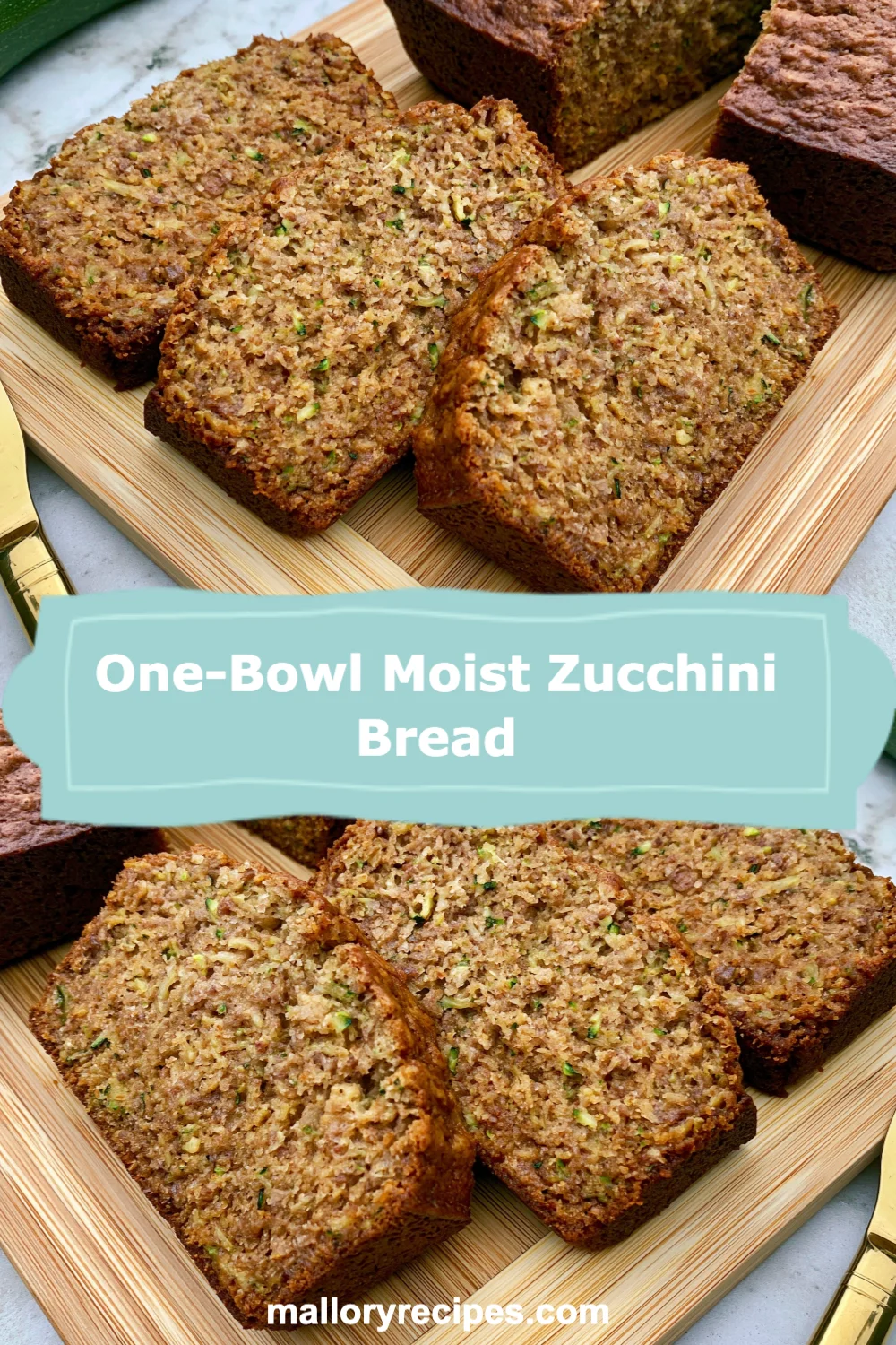 One-Bowl Moist Zucchini Bread Recipe You’ll Love – Easy, Delicious, and Perfect for Any Occasion!