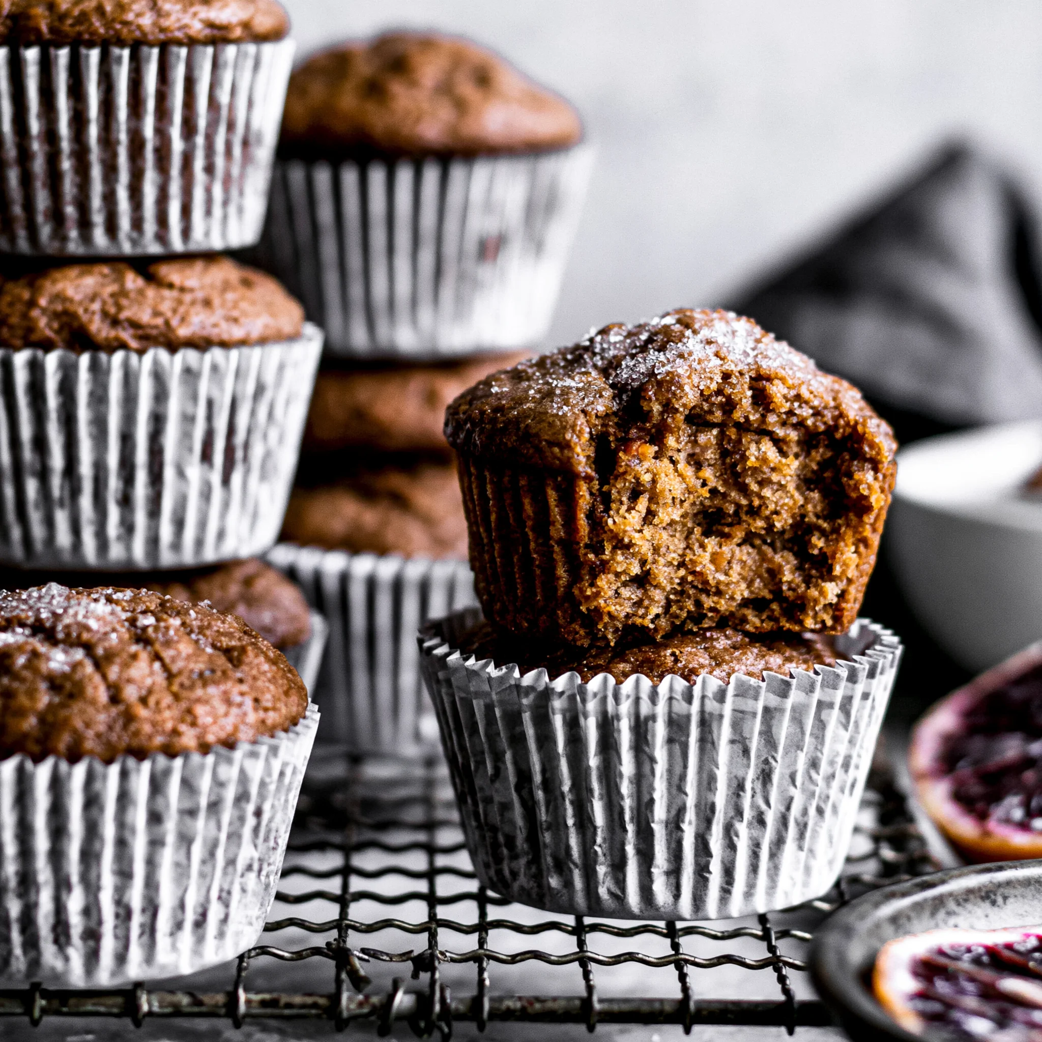 Orange Zest Gingerbread Muffins Recipe