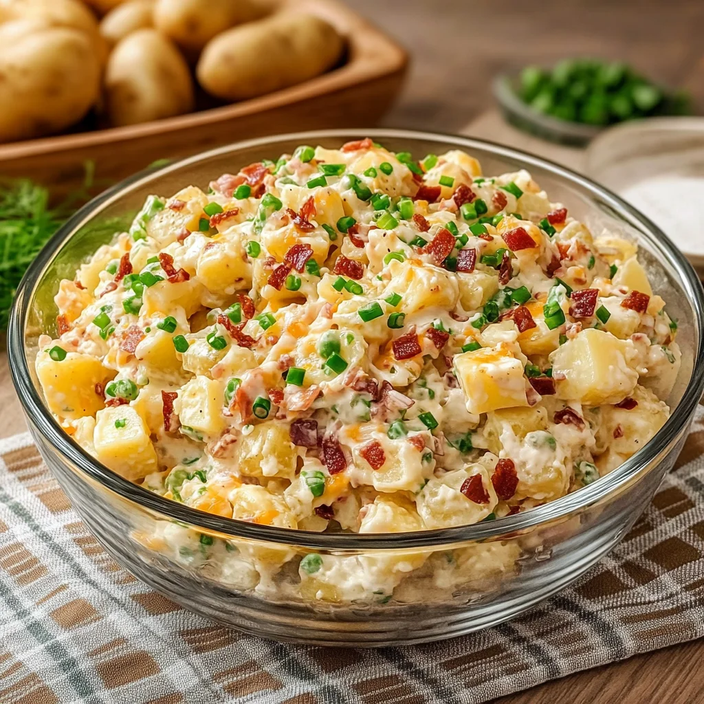 Paula Deen Loaded Potato Salad Recipe (Creamy and Delicious!)