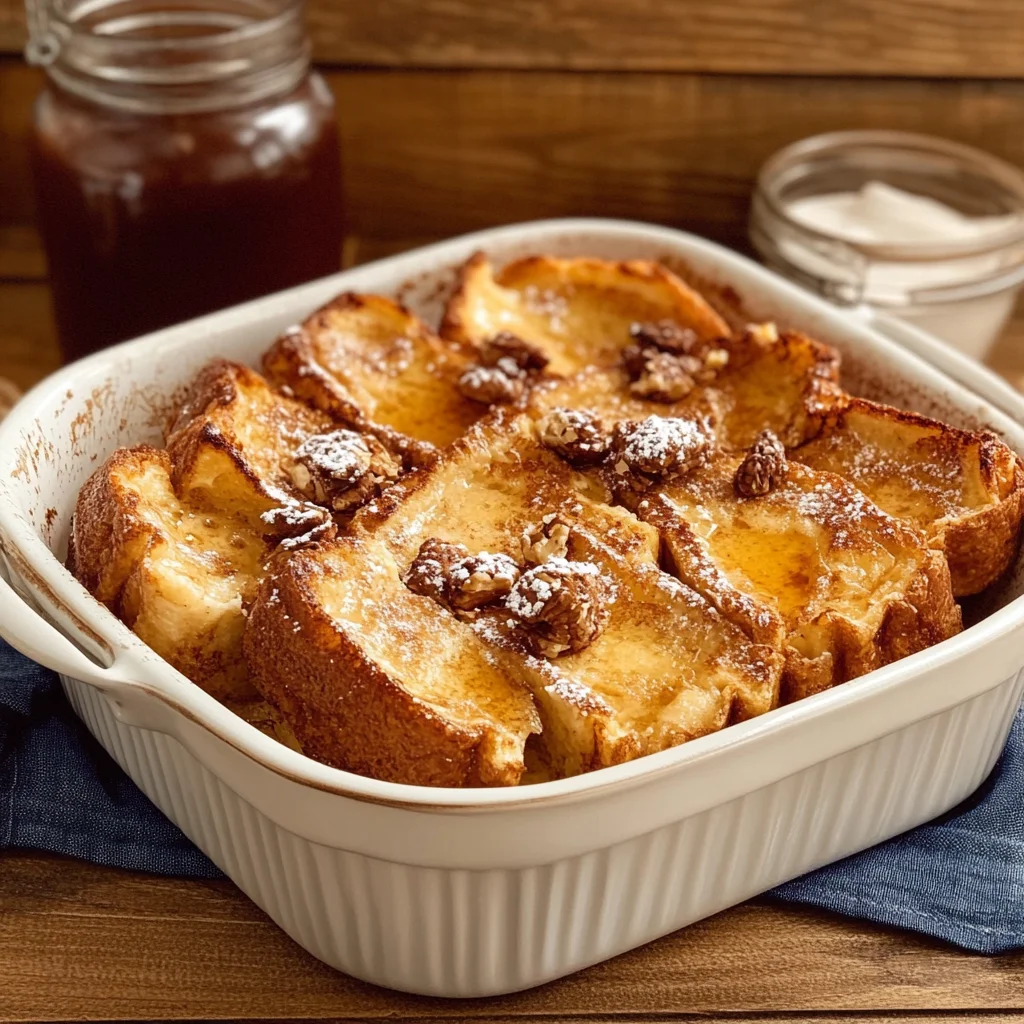 Paula Deen Overnight French Toast Casserole Recipe