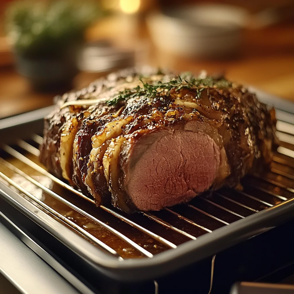 Perfect Prime Rib Roast Recipe (Oven Method)