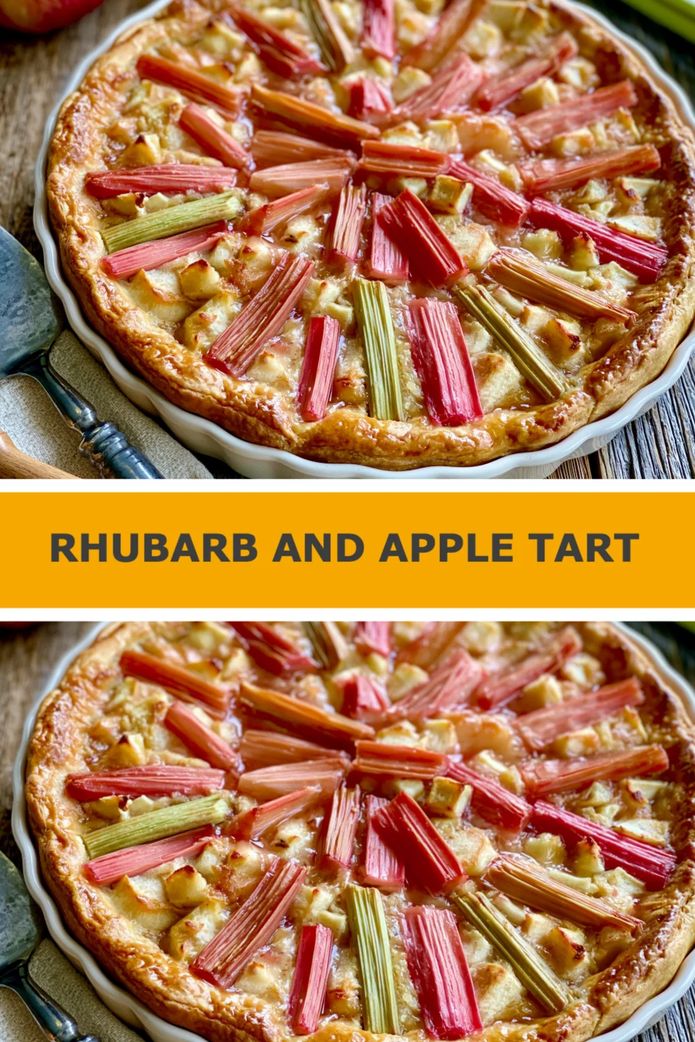 Delicious Rhubarb and Apple Tart Recipe to Impress Your Friends and Family!