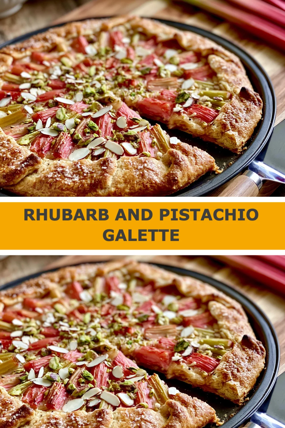 Irresistible Rhubarb and Pistachio Galette Recipe You Must Try This Spring!