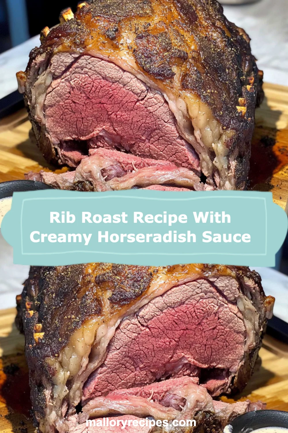 Impress Your Guests with This Delicious Rib Roast Recipe and Creamy Horseradish Sauce!