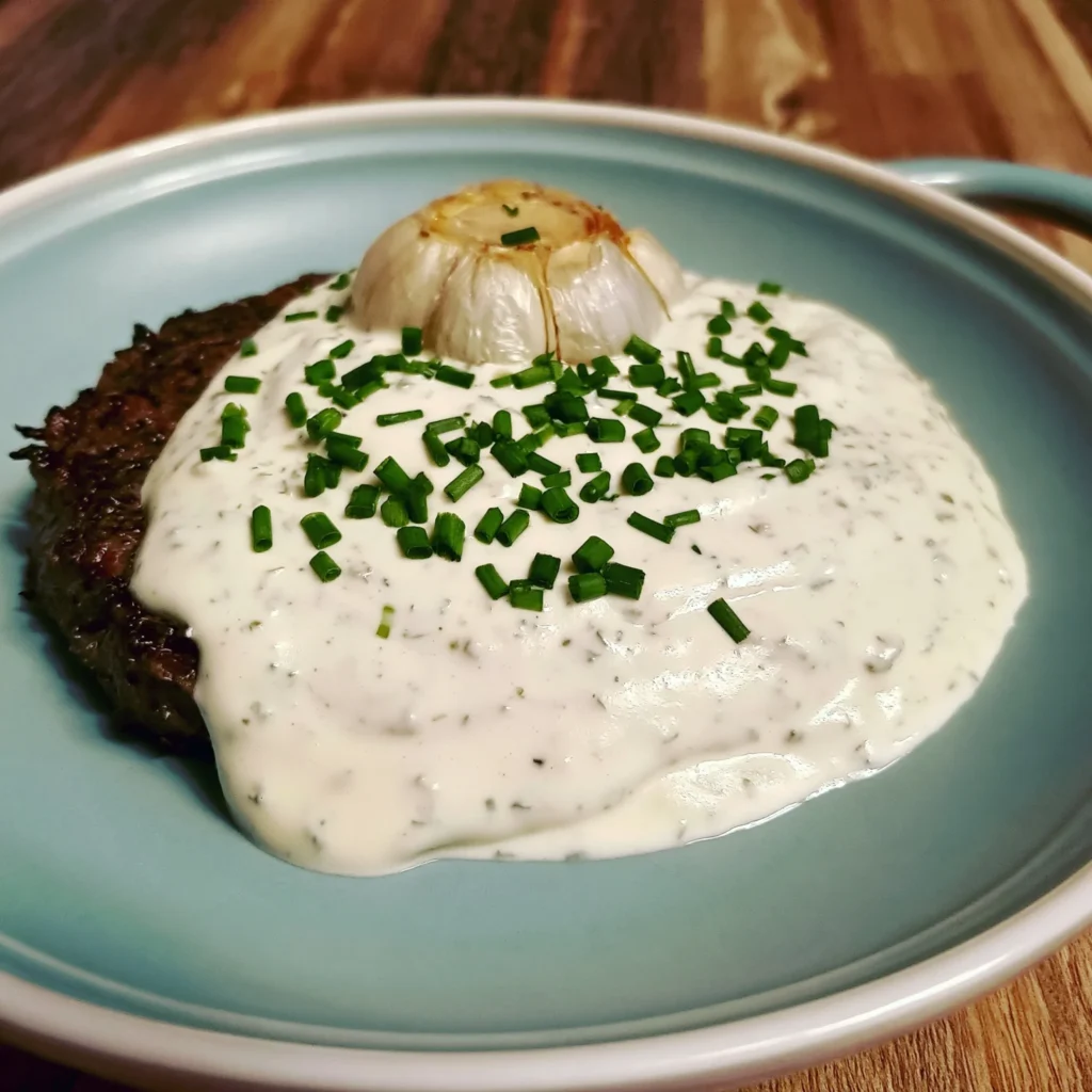 Roasted Garlic Horseradish Cream Sauce Recipe