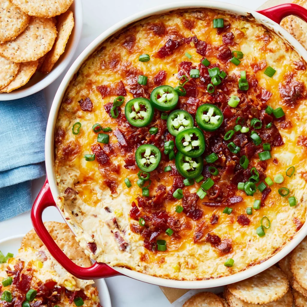 Spicy Roasted Jalapeño Dip Recipe (Creamy and Zesty!)