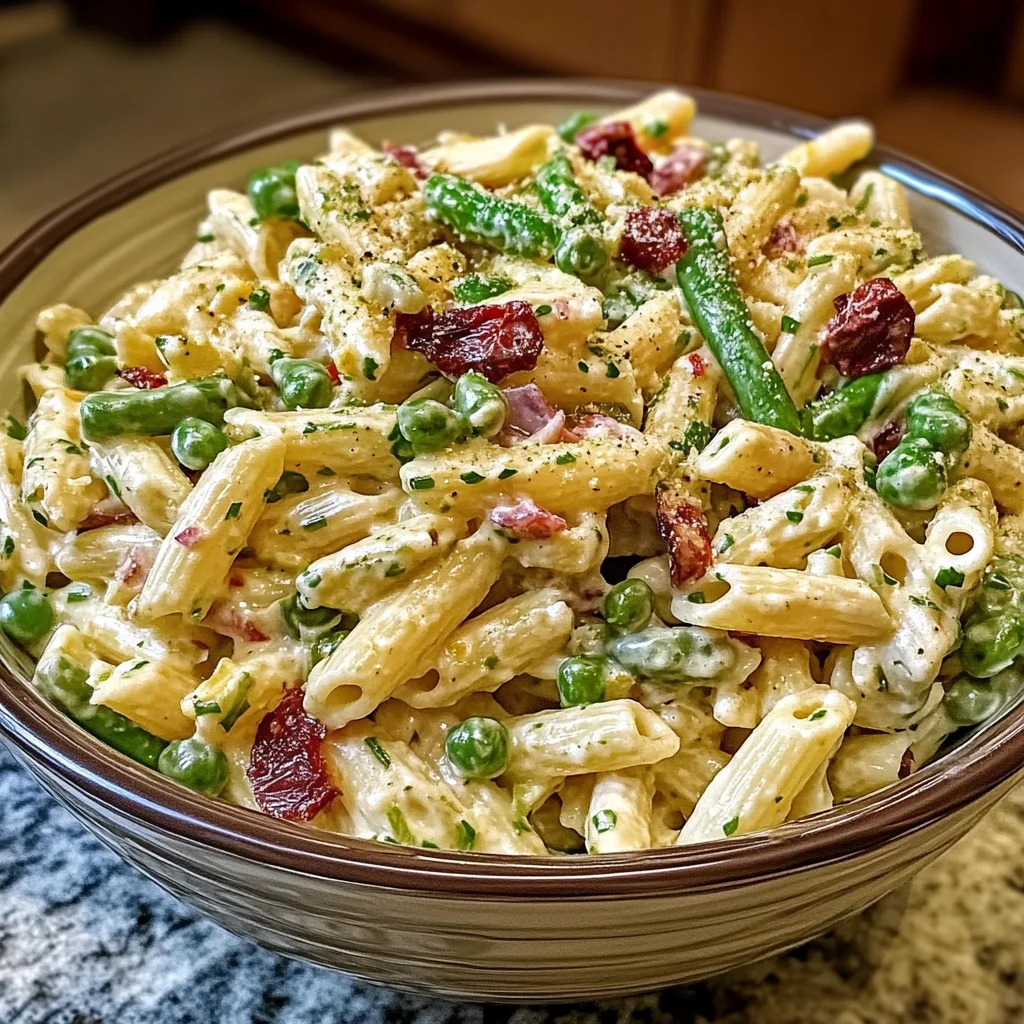 Tasty Lemon Dijon Pasta Salad Recipe