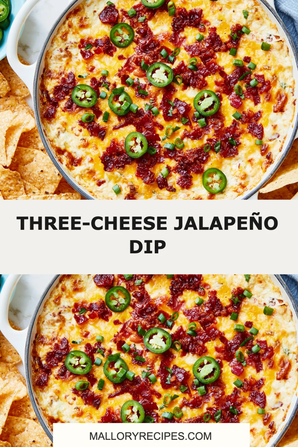 Creamy Three-Cheese Jalapeño Dip Recipe for the Ultimate Party Snack!