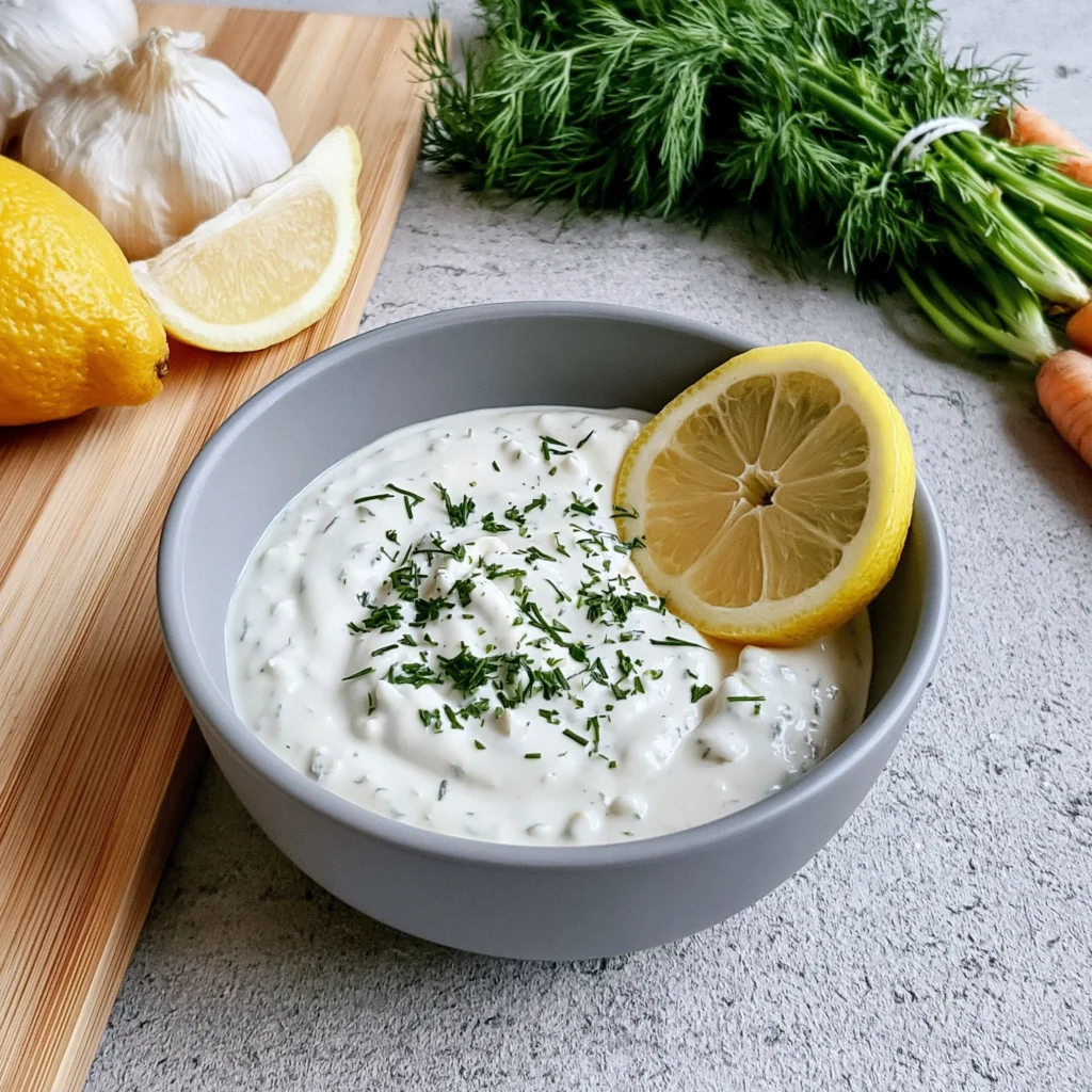Zesty Lemon Horseradish Cream Sauce Recipe
