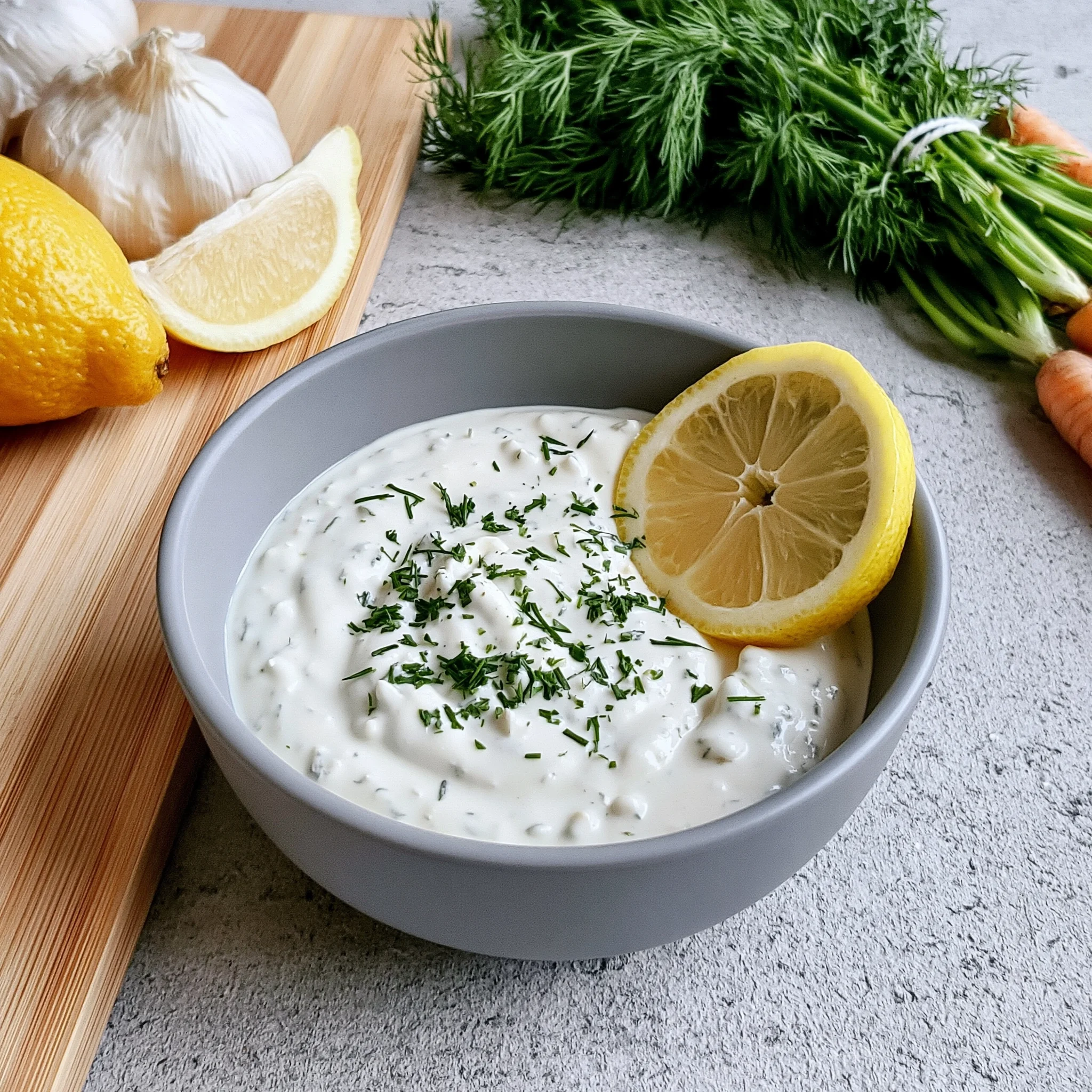 Zesty Lemon Horseradish Cream Sauce Recipe