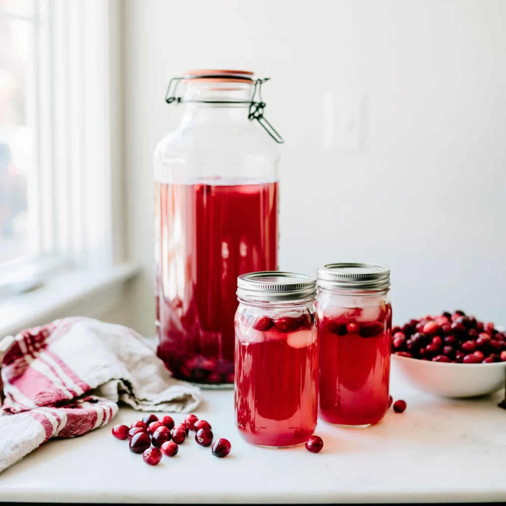 Concentrated Homemade Cranberry Juice Recipe (Fresh and Flavorful!)