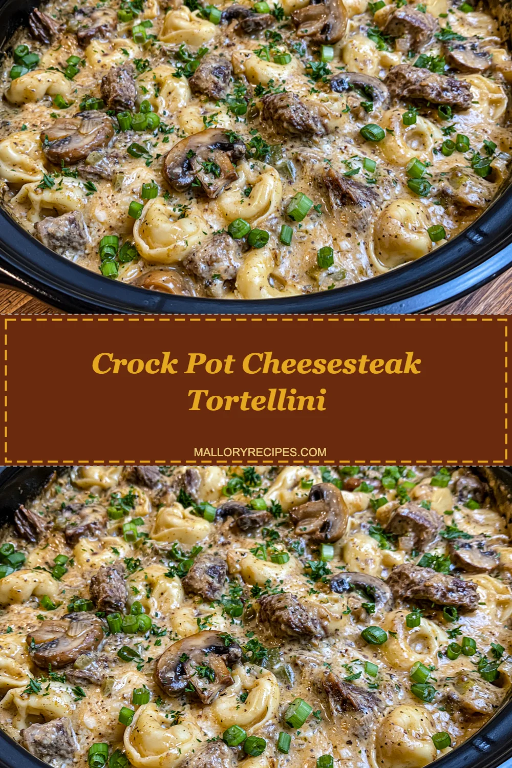 Delicious Crock Pot Cheesesteak Tortellini Recipe for Effortless Family Dinners!