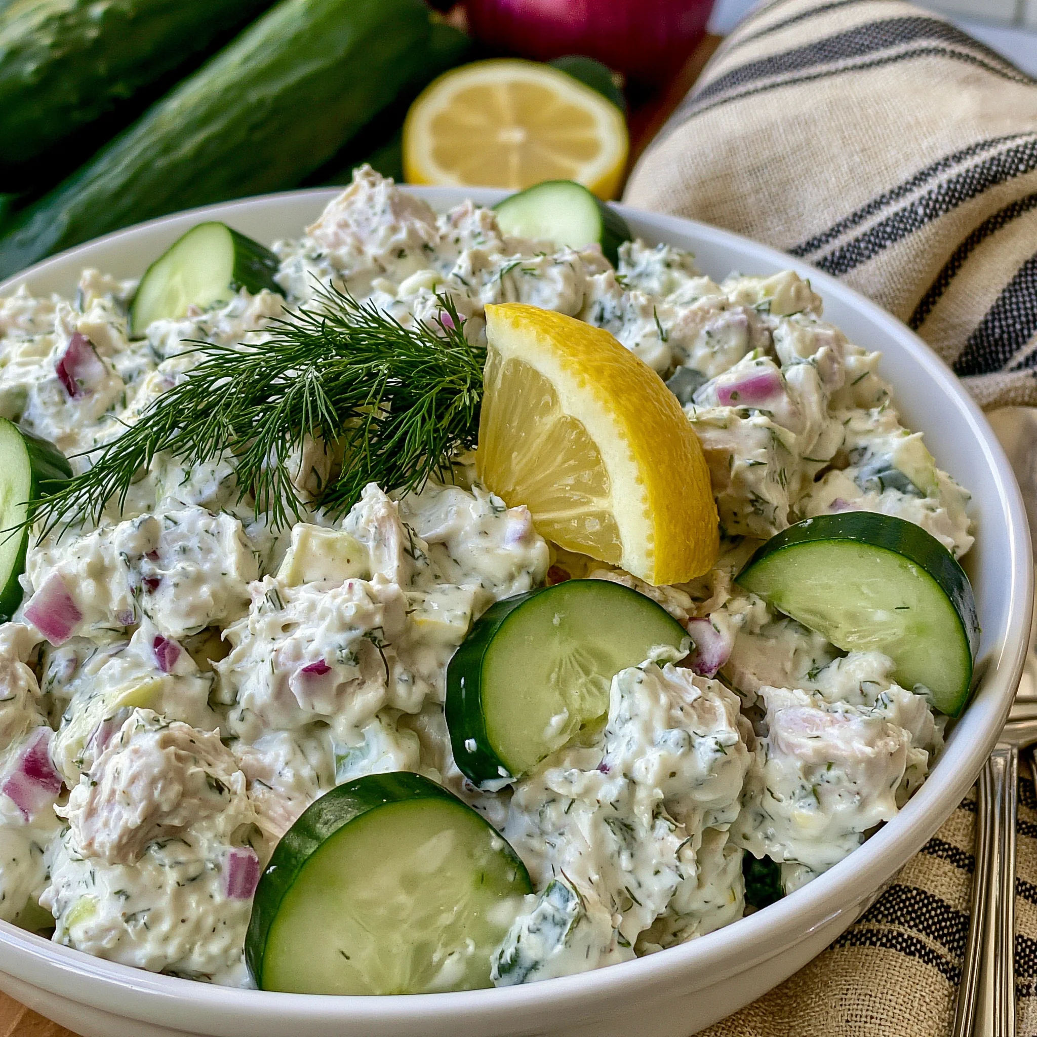 Delicious Tzatziki Chicken Salad Recipe