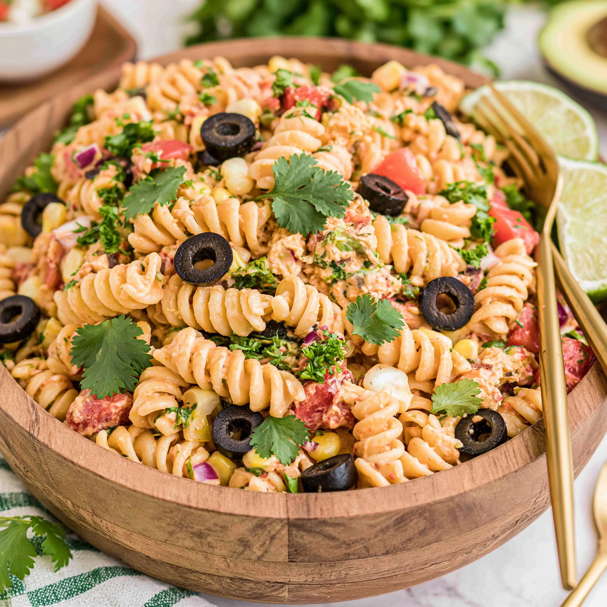 Easy Mexican Pasta Salad Recipe