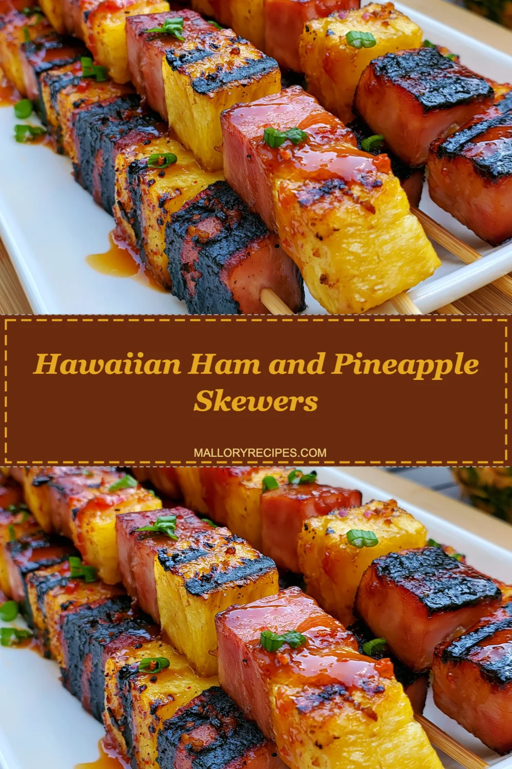 Delicious Hawaiian Ham and Pineapple Skewers for Your Next Summer BBQ!