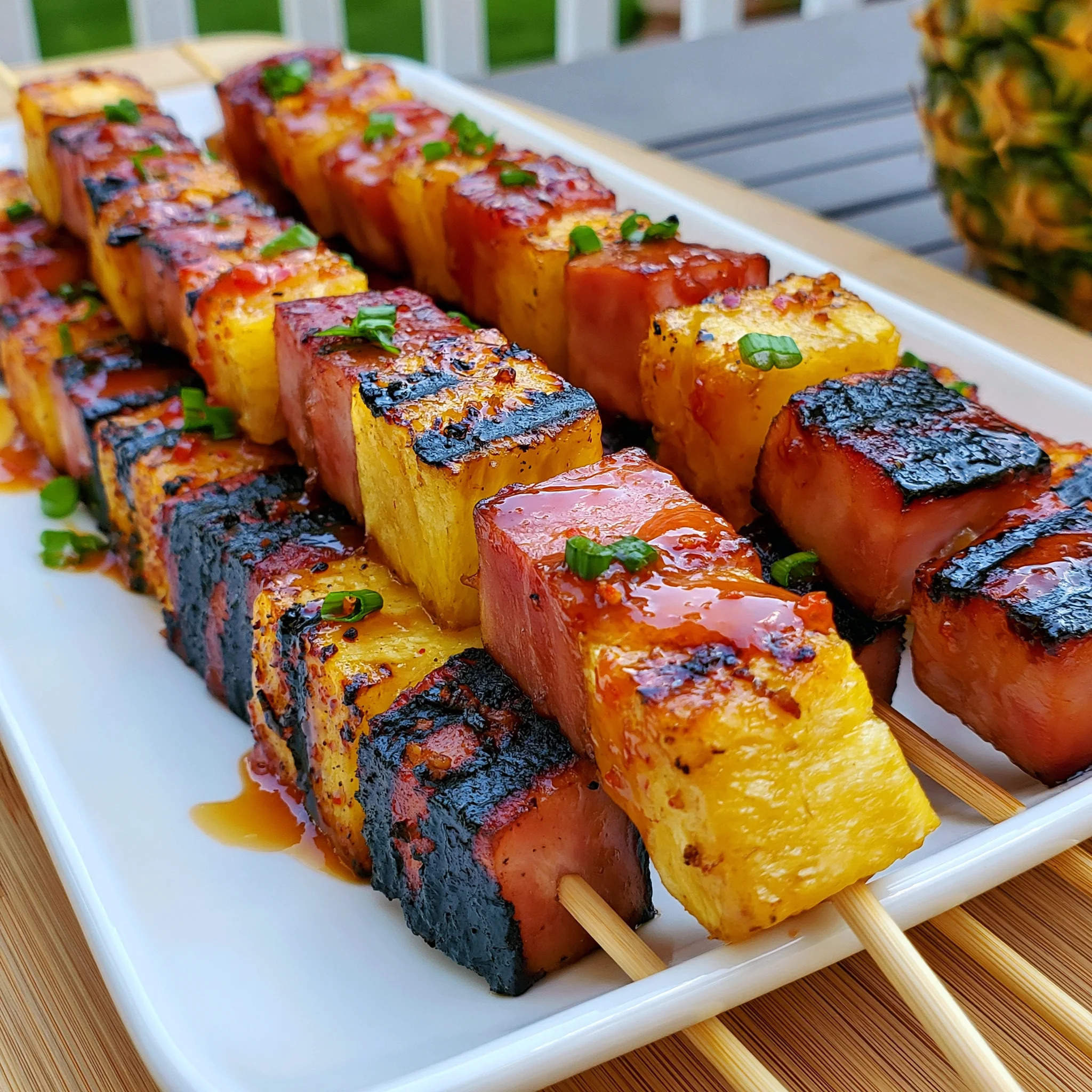 Hawaiian Ham and Pineapple Skewers Recipe (Easy and Delicious!)