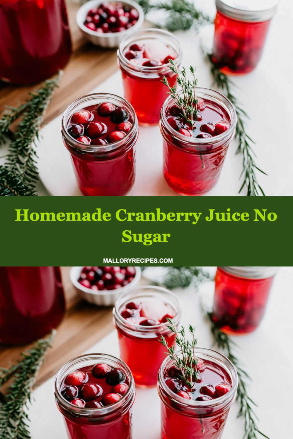 Delicious Homemade Cranberry Juice No Sugar: Refreshing, Healthy, and Easy to Make!