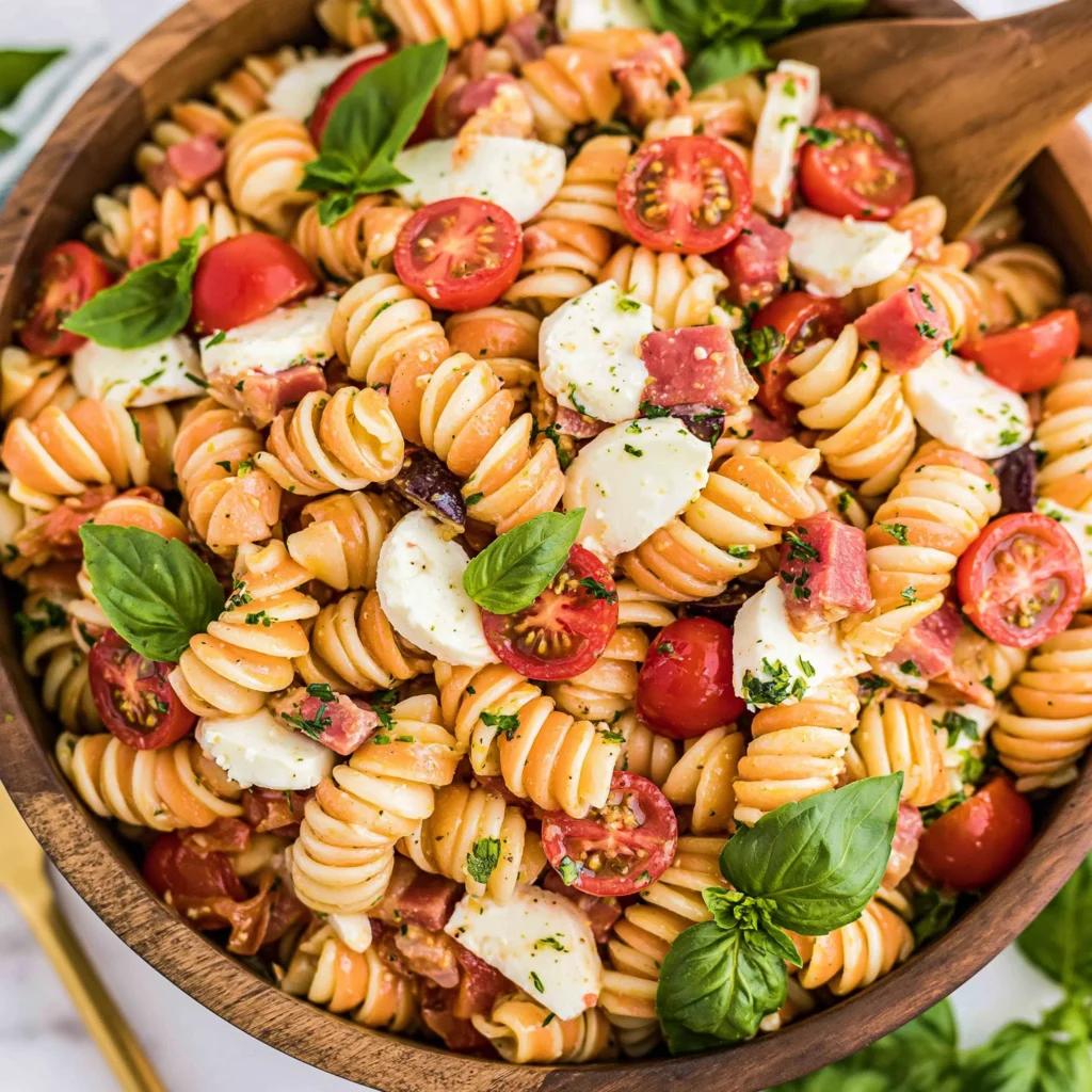 Homemade Pasta Salad Recipe (Quick and Easy!)