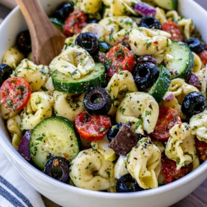 Simple Cold Tortellini Pasta Salad Recipe (Quick and Refreshing!)