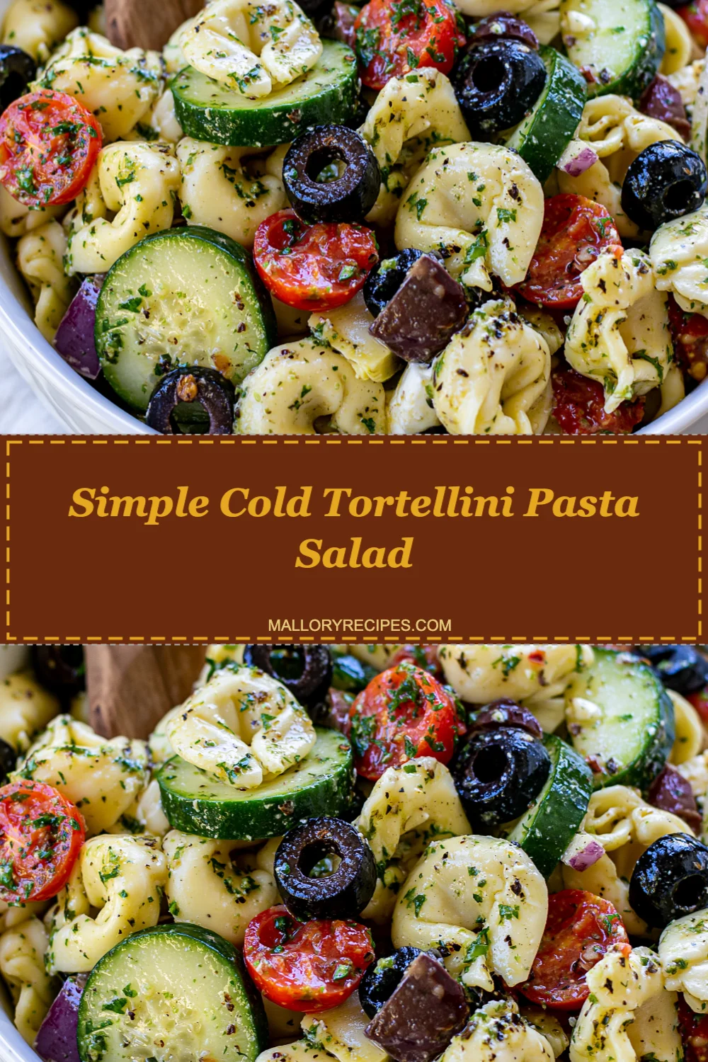 Refreshing Simple Cold Tortellini Pasta Salad Recipe Perfect for Summer Fun!